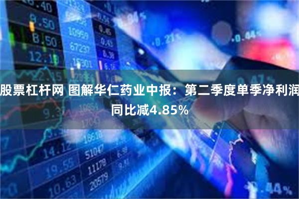股票杠杆网 图解华仁药业中报：第二季度单季净利润同比减4.85%